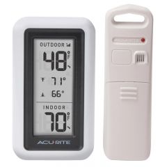 8.2-inch Thermometer with Humidity