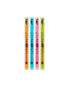 Swizzle Stix Thermometer Drink Stirrers, 4-Pack Front
