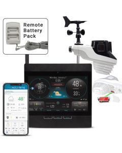 AcuRite Atlas Weather Station with Direct-to-Wi-Fi Display with Lightning Detection and Remote Battery Pack Weather Sensor