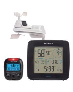 AcuRite Iris Weather Station with Mini Wireless Display for Temperature, Humidity, Wind Speed/Direction, and Rainfall with Built-In Barometer