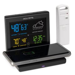 Acurite 2-1/2 Receiver, 2-1/2 Sensor Wireless Indoor & Outdoor Thermometer  - Pryor Lumber