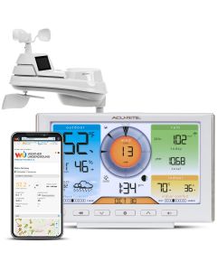 AcuRite Iris (5-in-1) Weather Station with Wi-Fi Connection to Weather Underground