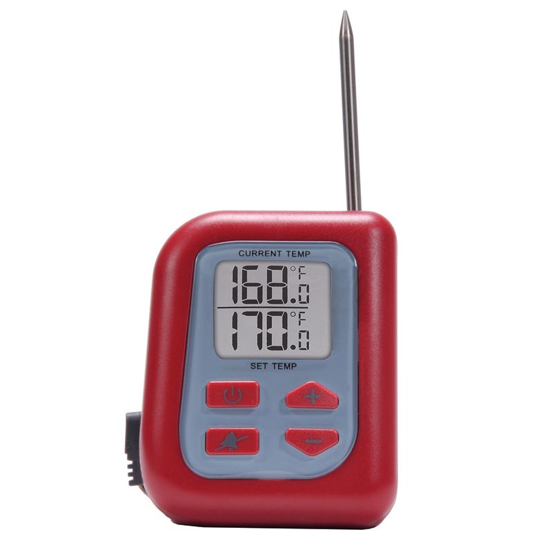Digital Food Thermometer Temperature Meter Timer Meat Probe For