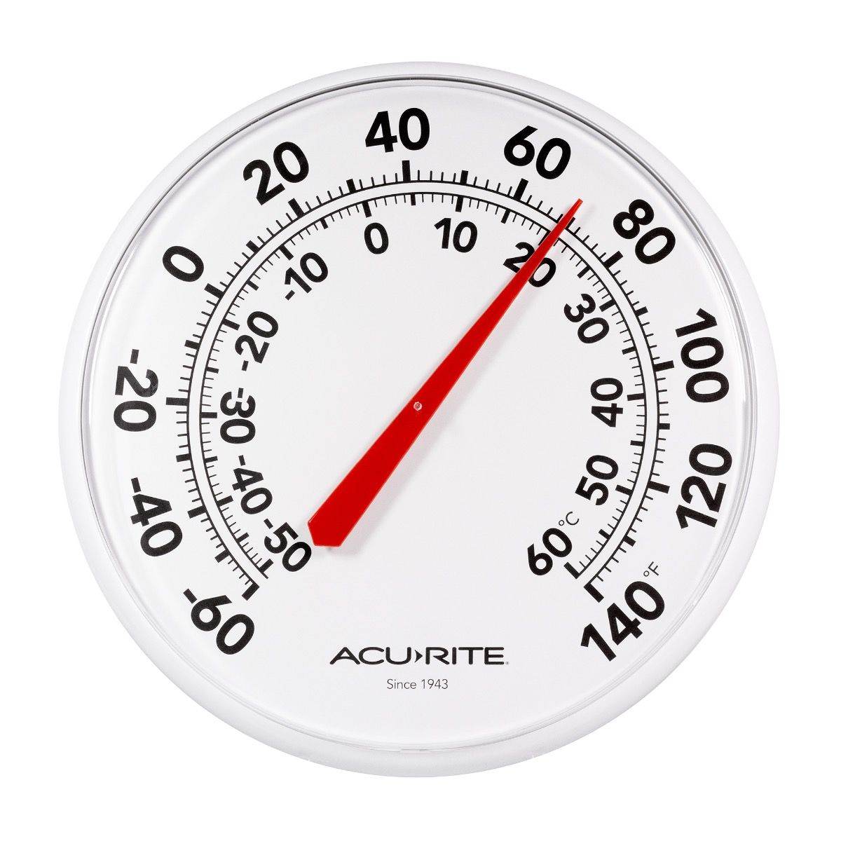12.5-inch Fahrenheit or Celsius Thermometer