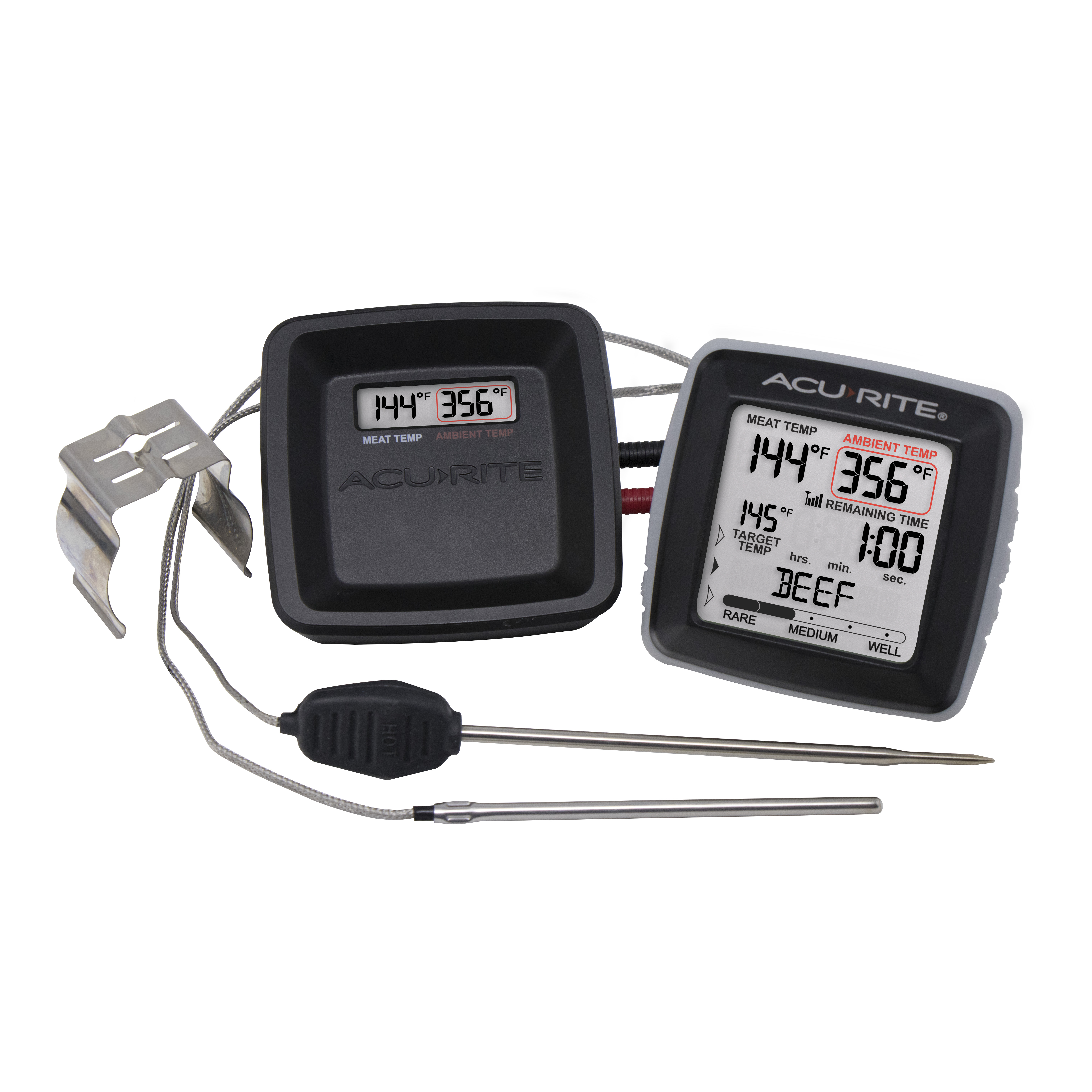 00515M - Brushed SS Digital Thermometer