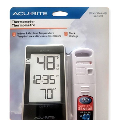 Buy the Chaney/AcuRite 01360 Indoor/Outdoor Thermometer, Basic