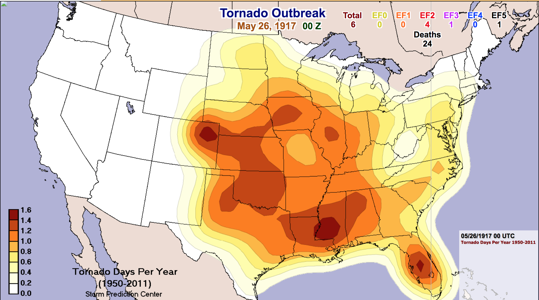 AcuRite Blog - Tornado Alley: Where and Why?