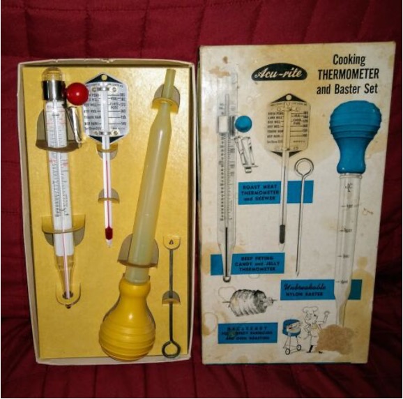 Cooking Thermometer and Baster Set - AcuRite