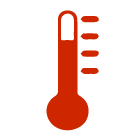 High temperature icon - AcuRite Weather Monitoring